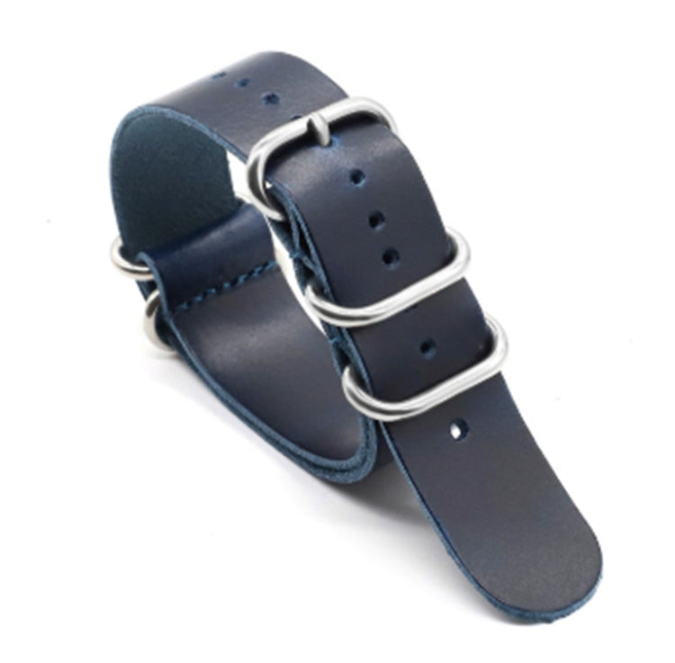 Leather Watch Strap Five-ring Leather Strap