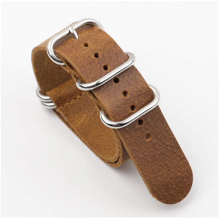 Leather Watch Strap Five-ring Leather Strap