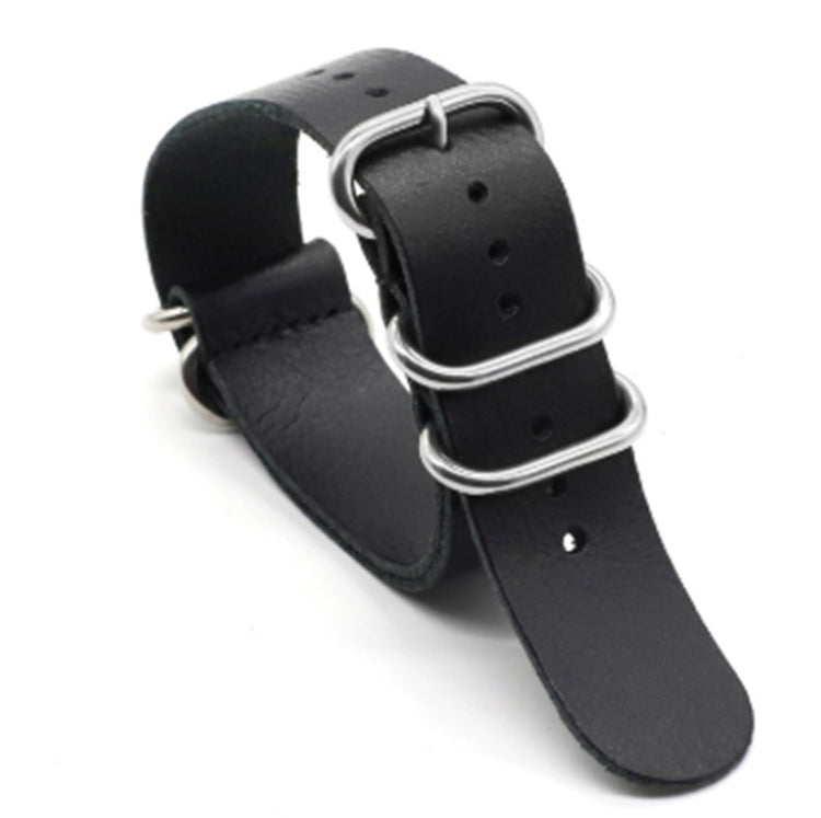 Leather Watch Strap Five-ring Leather Strap