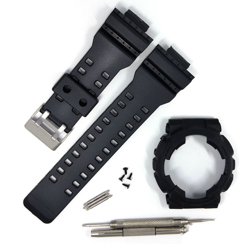 Silicone watch strap